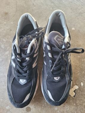 Men's New Balance 990v6 Black White (M990BK6) Size 9